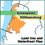 logo for Greenpoint-Williamsburg Land Use and Waterfront Plan