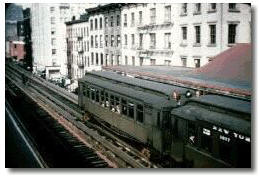 The Third Ave El rumbles through Manhattan