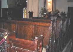 choir stalls